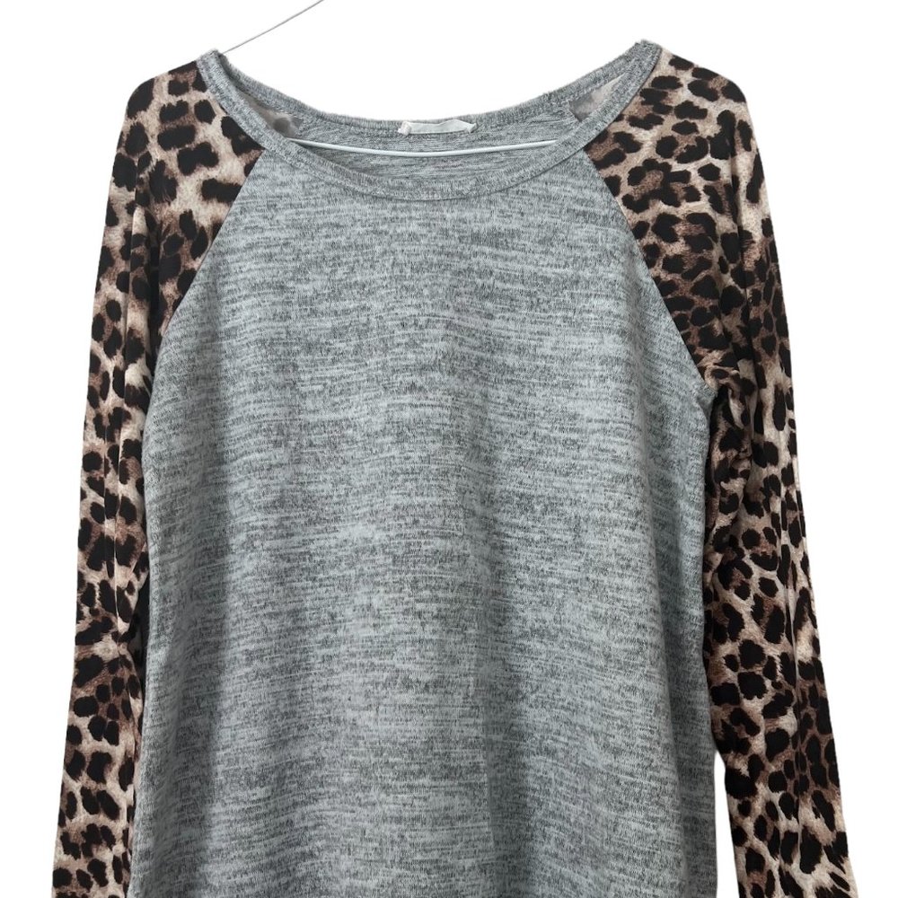 Reborn J, Long Sleeve Cheetah Print